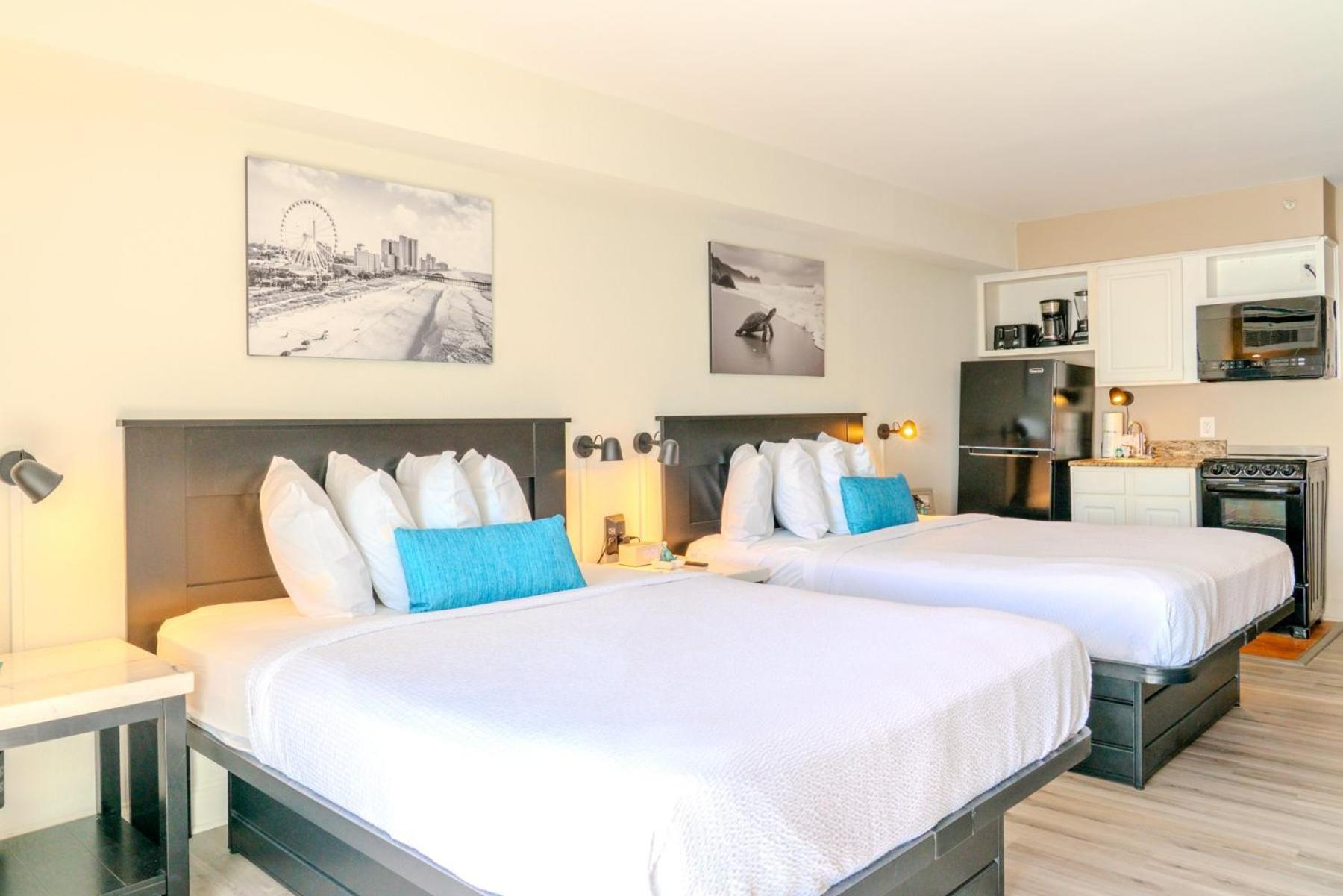 Beautiful Ocean Front Double Queen Suite - Sea Mist Resort 20905 - Perfect For 2-4 Guests! 미를 비치 외부 사진