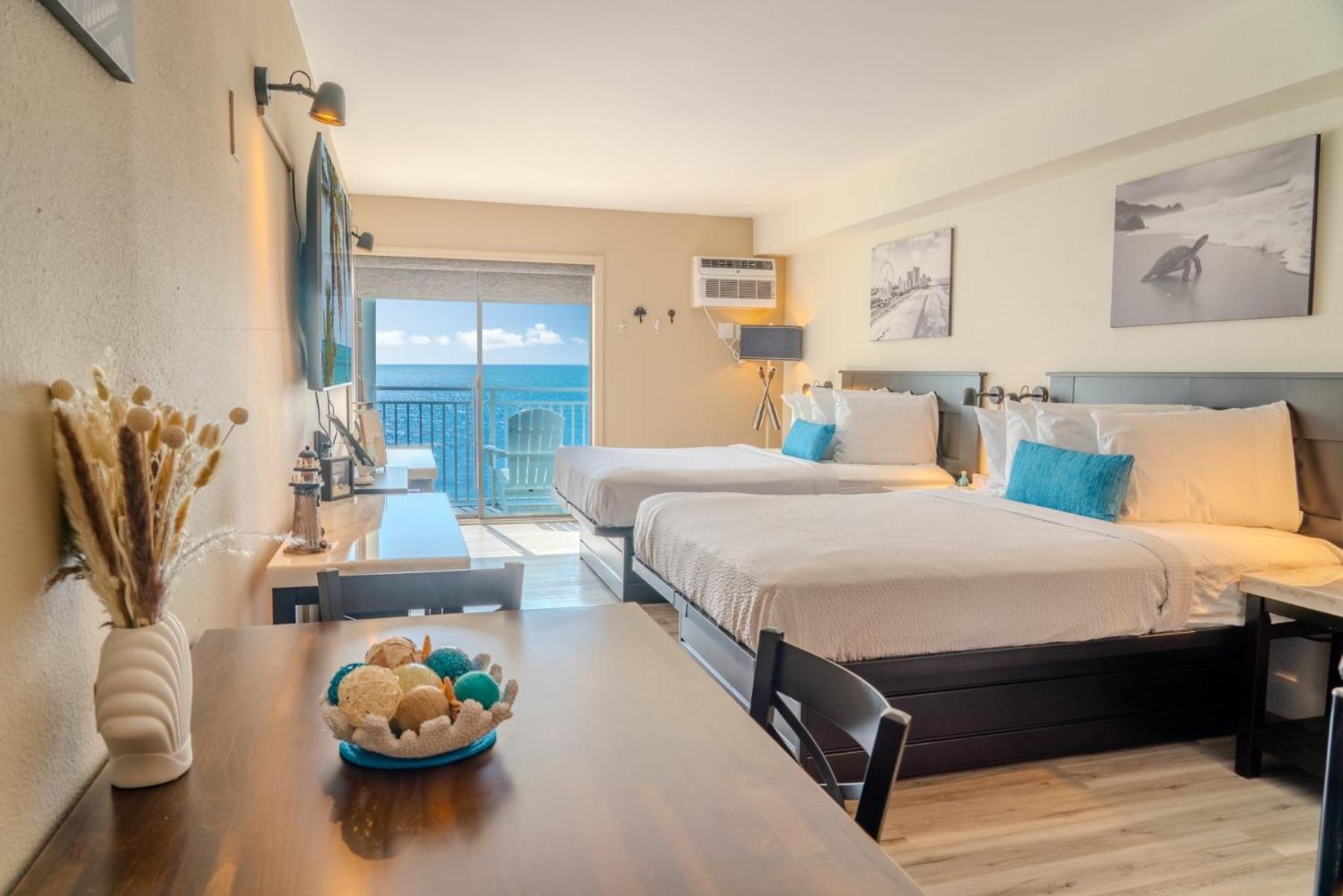 Beautiful Ocean Front Double Queen Suite - Sea Mist Resort 20905 - Perfect For 2-4 Guests! 미를 비치 외부 사진